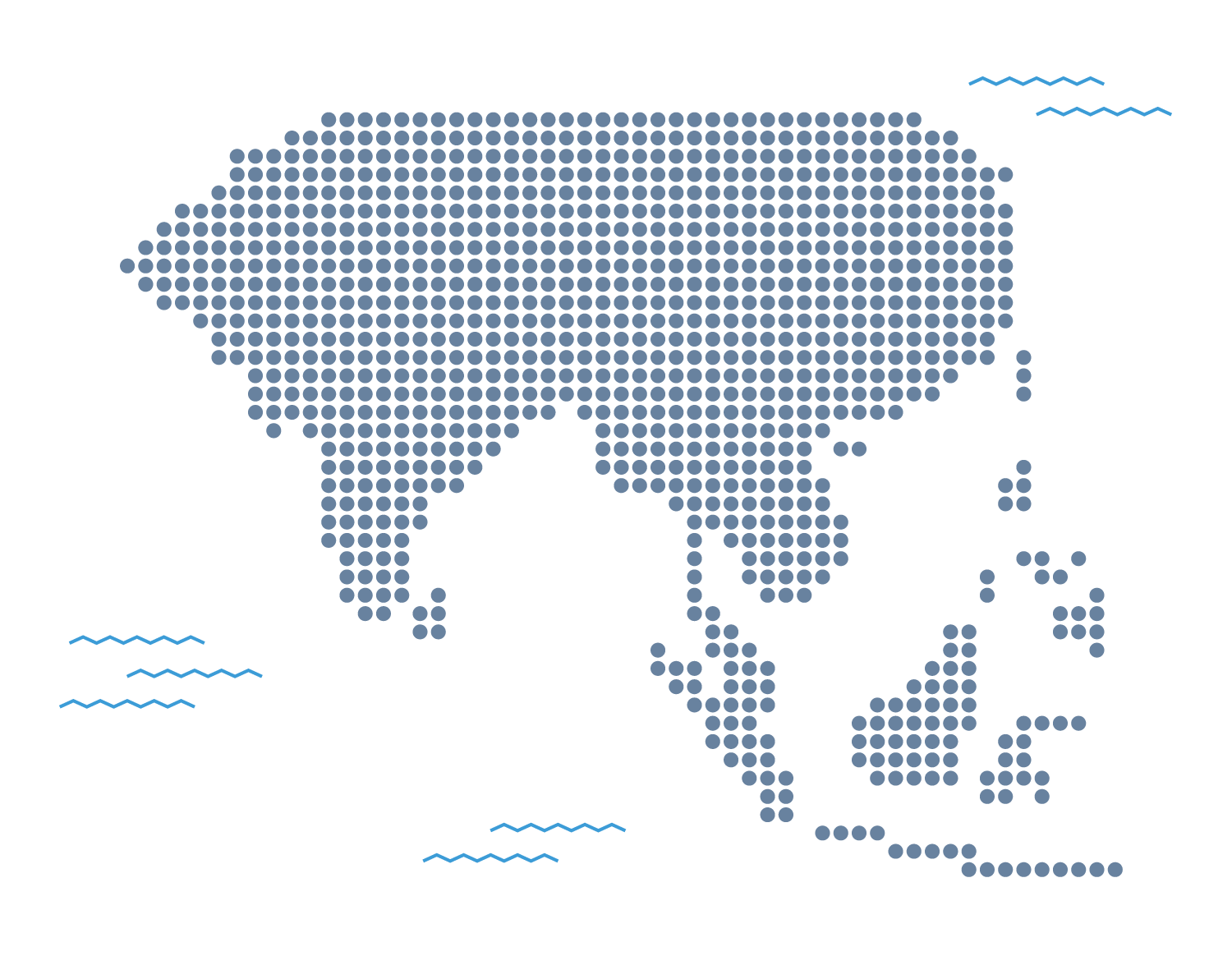 Map of Western Union Locations